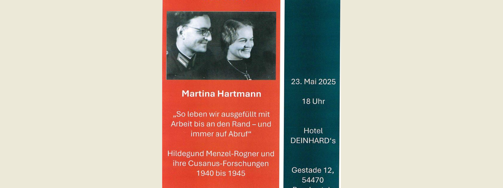 Cusanus Lecture