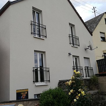 Hausansicht von der Rückseite