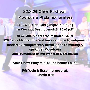 Plakat der Veranstaltung