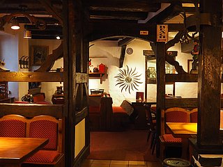 Cafe "Alter Klosterhof" Innenraum