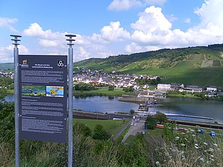 Staustufenblick Wintrich/Minheim