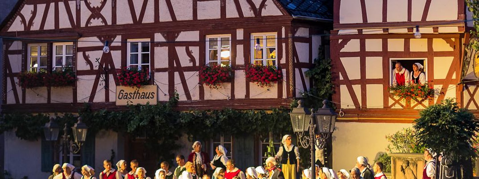 Mittelalterlicher Marktplatz - Ort der Handlung