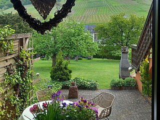 Blick vom Wohnraum